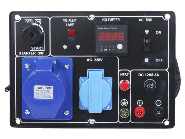 Приборная панель  на генератор 4,5KW/5,0KW Мукачево - изображение 3