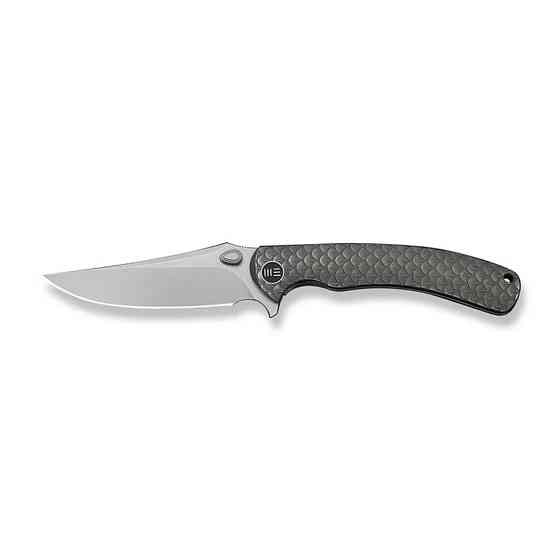 Ніж складаний туристичний Weknife Dracarys, (9.1 см) Böhler M390 / титан 6AL4V сірий Київ