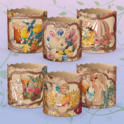 Форми для Пасок 250 гр d90 h85 Вікторіанські 50 шт/пач. Харків - фото 4