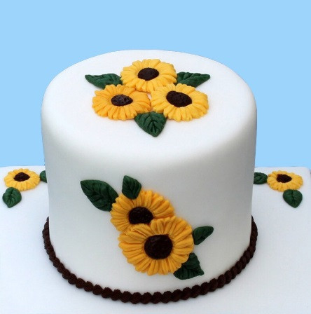 Молд силиконовый Подсолнухи 120 на 95 мм серый Киев - изображение 5