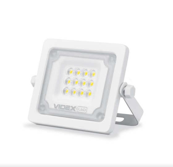 LED Прожектор 10W 5000К 220V білий VL-F2e-105W Videx Житомир