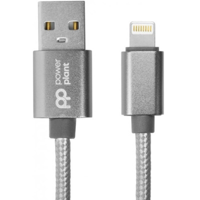 Дата кабель USB 2.0 AM to Lightning 1.0m PowerPlant (CA912322) Винница - изображение 1
