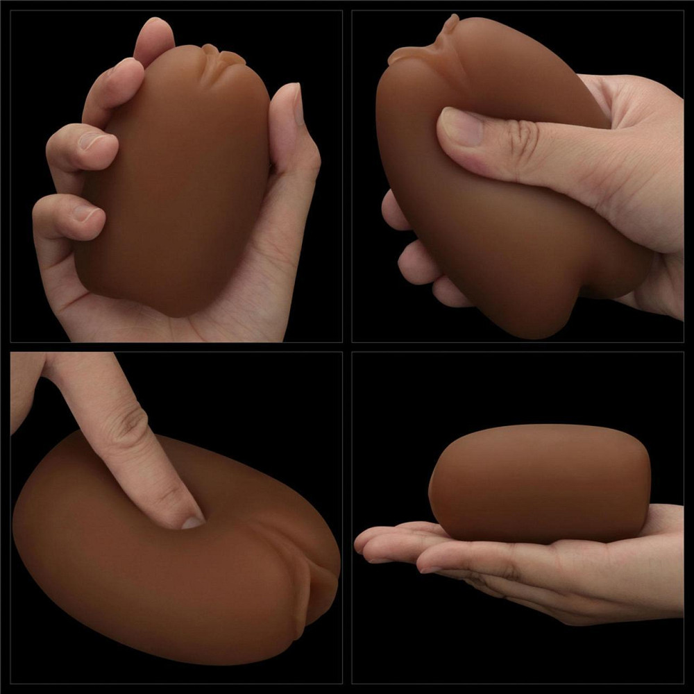 Мастурбатор - Slider Double-Ended Masturbator Vagina and Anus Brown Sex Aura Киев - изображение 10