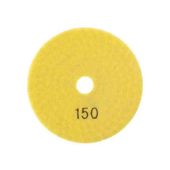 Окружность алмазная шлифовальная, гибкая на липучке 100 мм P150. INTERTOOL BT-0909 Киев