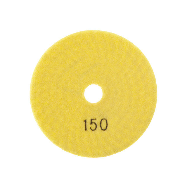 Коло алмазне шліфувальне гнучкий на липучці 100 мм P150. INTERTOOL BT-0909 Київ - фото 1