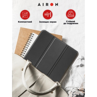 Чехол для планшета AirOn Premium iPad 10.9 10th 2022 + film Black (4822352781146) Винница - изображение 2