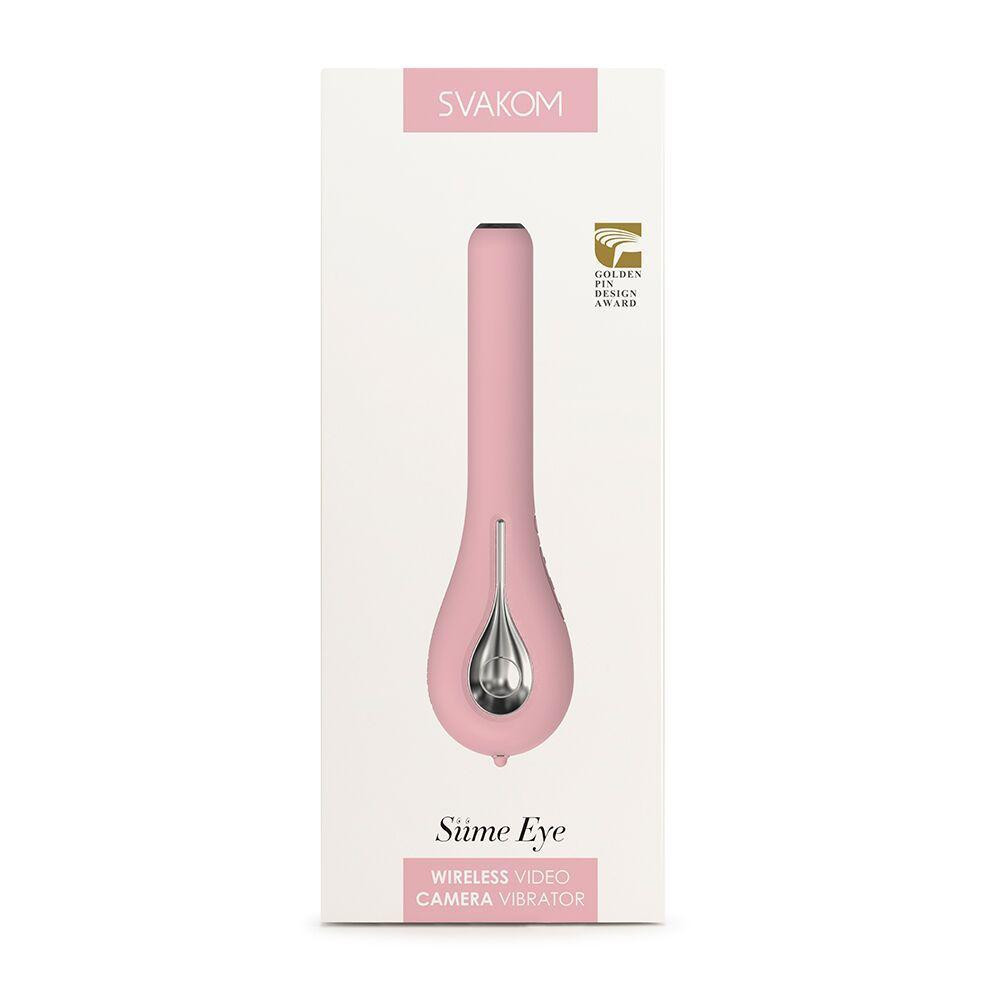 Інтелектуальний вібратор із камерою Svakom Siime Eye Pale Pink Sex Aura Київ - фото 8