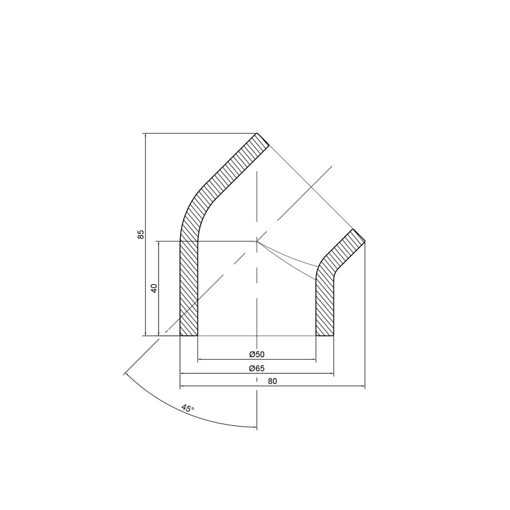 Куточок PPR Thermo Alliance 50, 45° Київ - фото 2