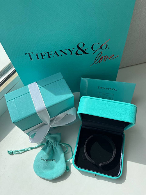 Tiffany / Тиффани подарочная упаковка под браслет - коробочка, внешняя коробочка, пакет, мешочек, карточка Одесса - изображение 1