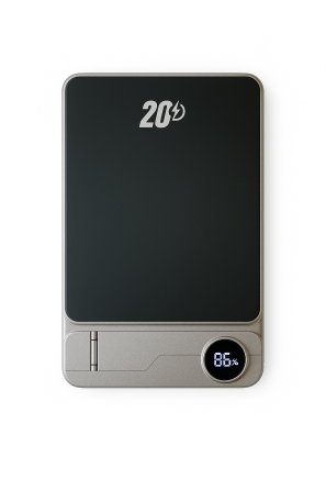 Повербанк F15 5000 mAh 20W (MagSafe) - золотий Киев