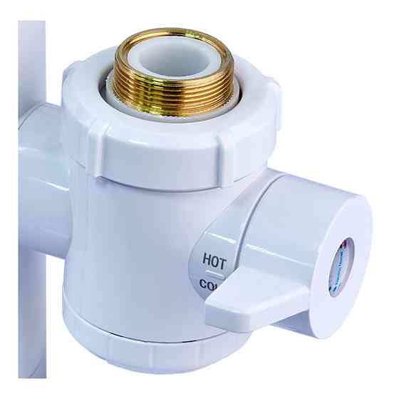 Проточный водонагреватель Zerix ELW77-E с индикатором температуры ZX4774 Харьков