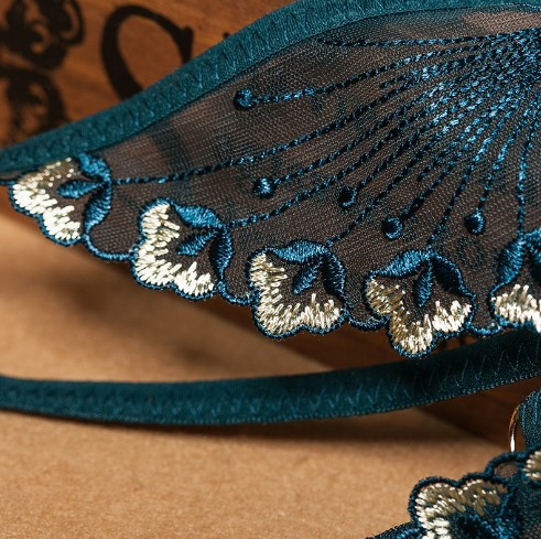 Трусики с доступом и бусинкой женские универсальный зеленый Киев - изображение 3