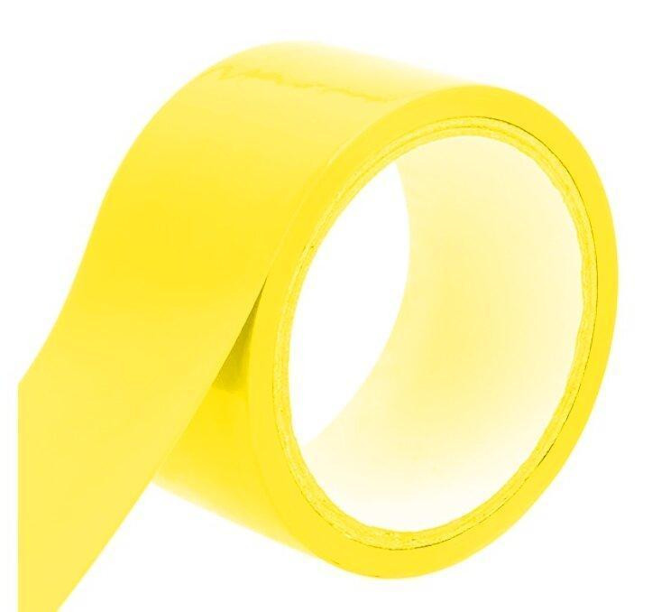 Стрічка для бондажа SKN-C107 YELLOW ( 15 метрів ) Sex Aura Київ - фото 1