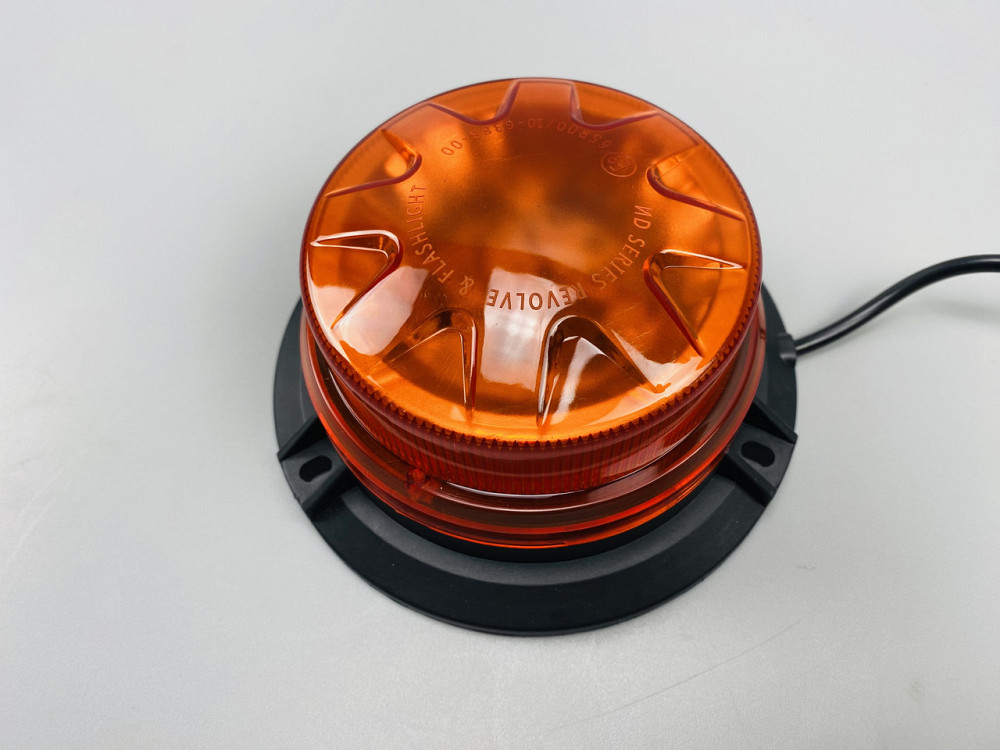 Миготливий проблисковий маячок світлодіодний, аварійний сигнальний вогонь обертовий, магнітний сигнальний маяк Мукачево - фото 7