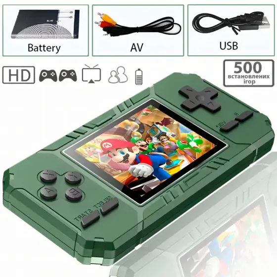 Портативная игровая консоль S8 с джойстиком / Детская игровая приставка / Ретро консоль для игр Коломия