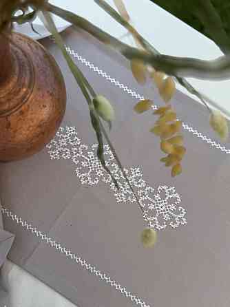 Ecotton Ранер доріжка Ecotton 45x170 см для обіднього столу водовідштовхувальна в етно-стилі сі Киев