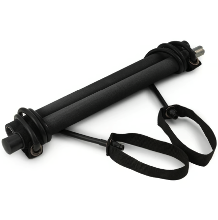 Тренувальна палиця з еспандерами Hop-Sport HS-T090GS чорна Киев