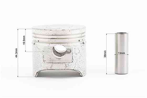 Циліндр к-кт (цпг) 100cc-50мм (палець 13мм, висота циліндра 69мм) жовта коробка Київ