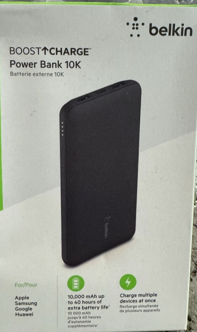Павербанк Power bank 10000mAh. Belkin 15 W BoostCharge Київ - фото 3