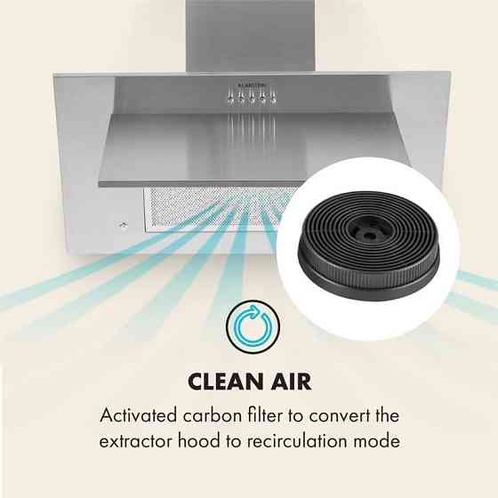 Угольный фильтр для вытяжек Запчасть 2 фильтра для режима рециркуляции Ø10,5 см (Германия, читать описание) Ровно