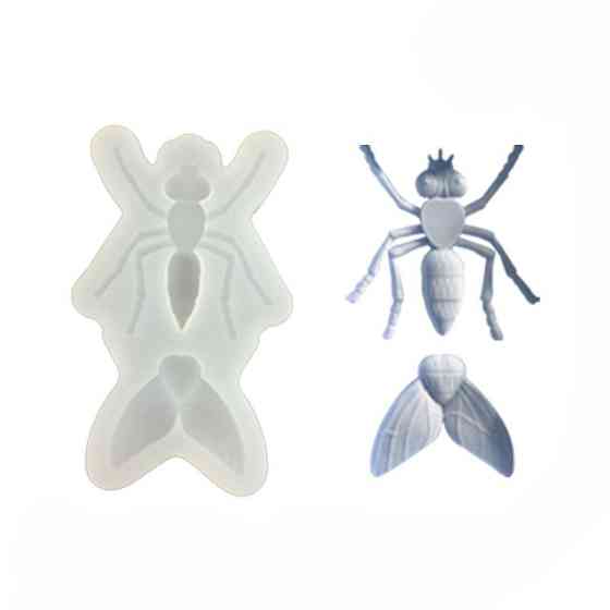 Молд силіконовий Муха 91 на 55 мм Київ