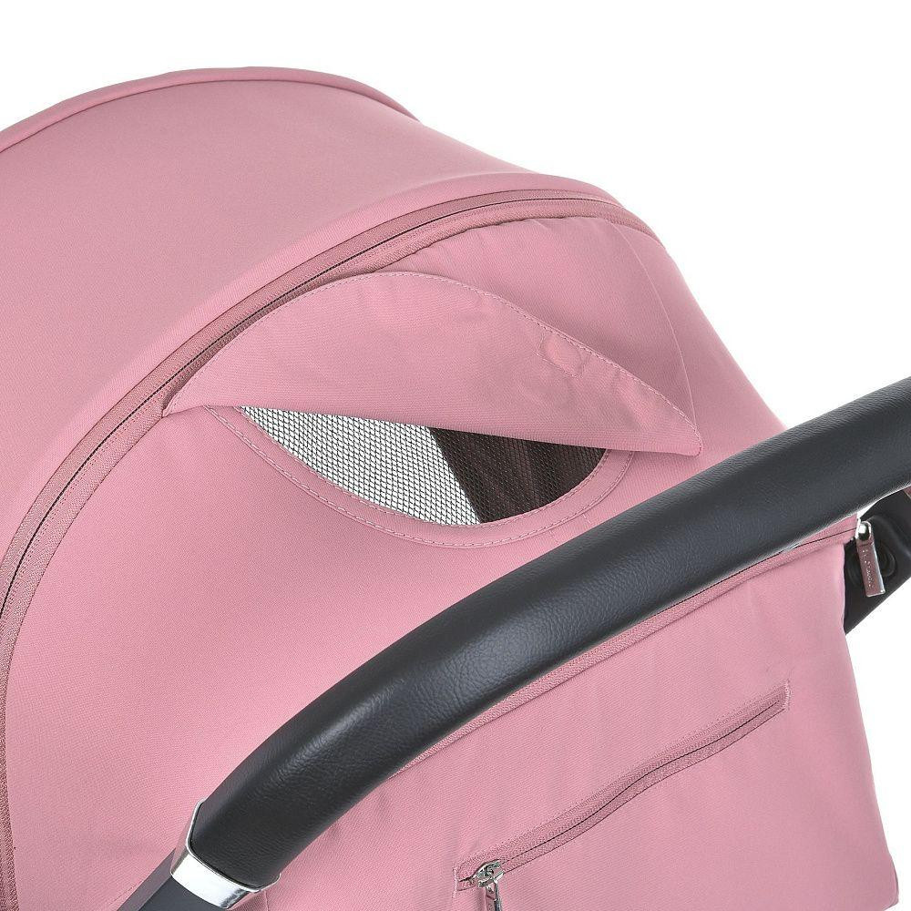 Коляска дитяча El Camino BEYA Blush Pink прогулянкова з чохлом для ніжок у комплекті Рожева (ME 1127-S) Чернигов - изображение 8