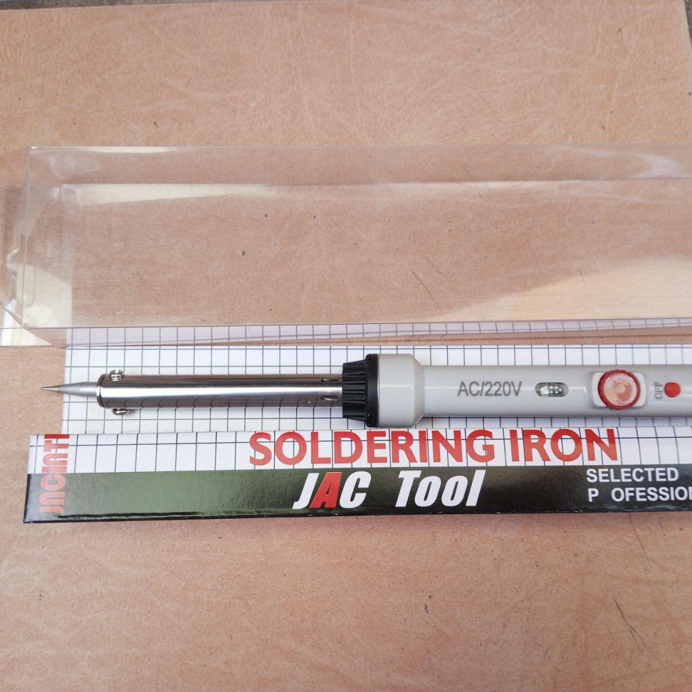 Универсальный паяльник электрический JAC Tool 906 60 W, регулируемая температура 200° - 450° Полтава - изображение 1