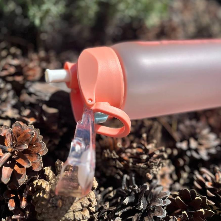 Пляшка для води CASNO 800 мл KXN-1246 Рожева Кам'янське - фото 6