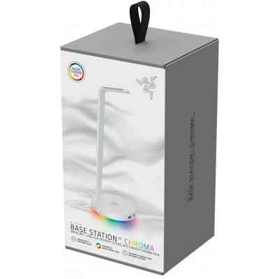 Подставка для гарнитуры Razer Base Station V2 Chroma Mercury (RC21-01510300-R3M1) Винница