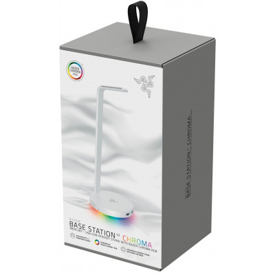 Подставка для гарнитуры Razer Base Station V2 Chroma Mercury (RC21-01510300-R3M1) Винница - изображение 6