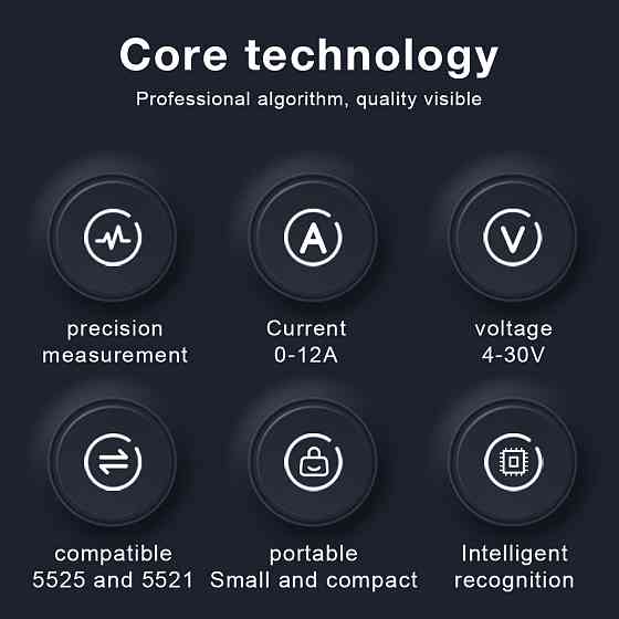 Тестер напруги та струму KWS-DC28 4-30В 0-12А Київ