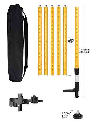Штанга для лазерного уровня регулируемая, стойка телескопическая 5.3 м (900004377) Киев