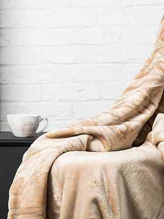 Ecotton Плед Ecotton 200х220 см з мікрофібри Well Soft бежевий (Beige) Коломыя