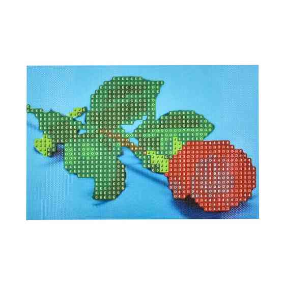 Алмазна мозаїка "Троянда у блакитній ніжності" YAB14429, 10х15 см Вінниця