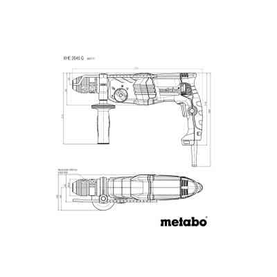 Перфоратор Metabo KHE 2645 Q SDS-plus, 850Вт, 2.9Дж, 3.1кг (601711500) Вінниця