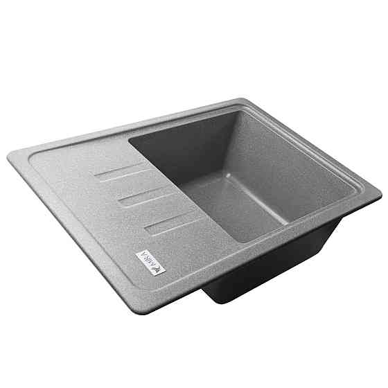 Гранітна мийка Mira MONTI сірий 620 х 435 мм (000028977) Київ