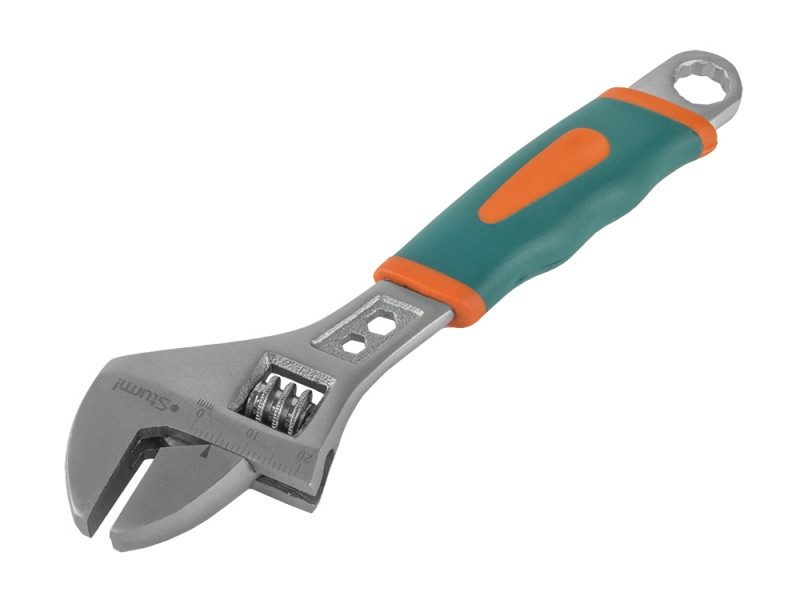 Разводной ключ Sturm     160 мм, мягкая ручка 1045-02-A160 (читать описание) Ровно - изображение 3