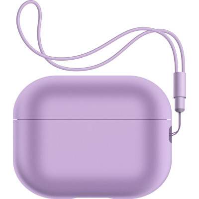 Чохол для навушників Armorstandart Silicone Case with straps для Apple Airpods Pro 2 Pink Purple (ARM68613) Вінниця - фото 1