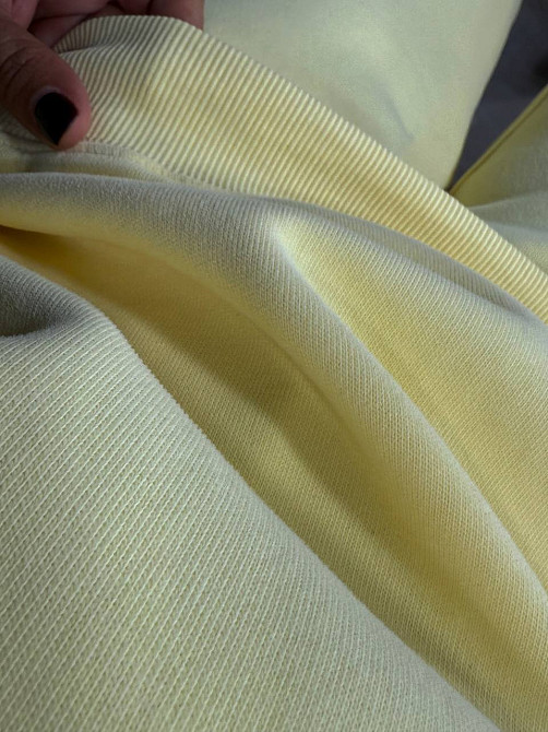 Костюм женский A-N 27063 свитшот и джогеры оверсайз с вышивкой желтый, желтый, M Киев - изображение 16