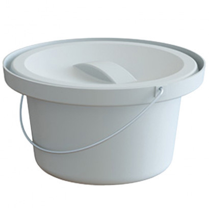 Санитарная емкость с крышкой съемная KING-BC-00 (для KING-CMD-00) Днепр - изображение 1