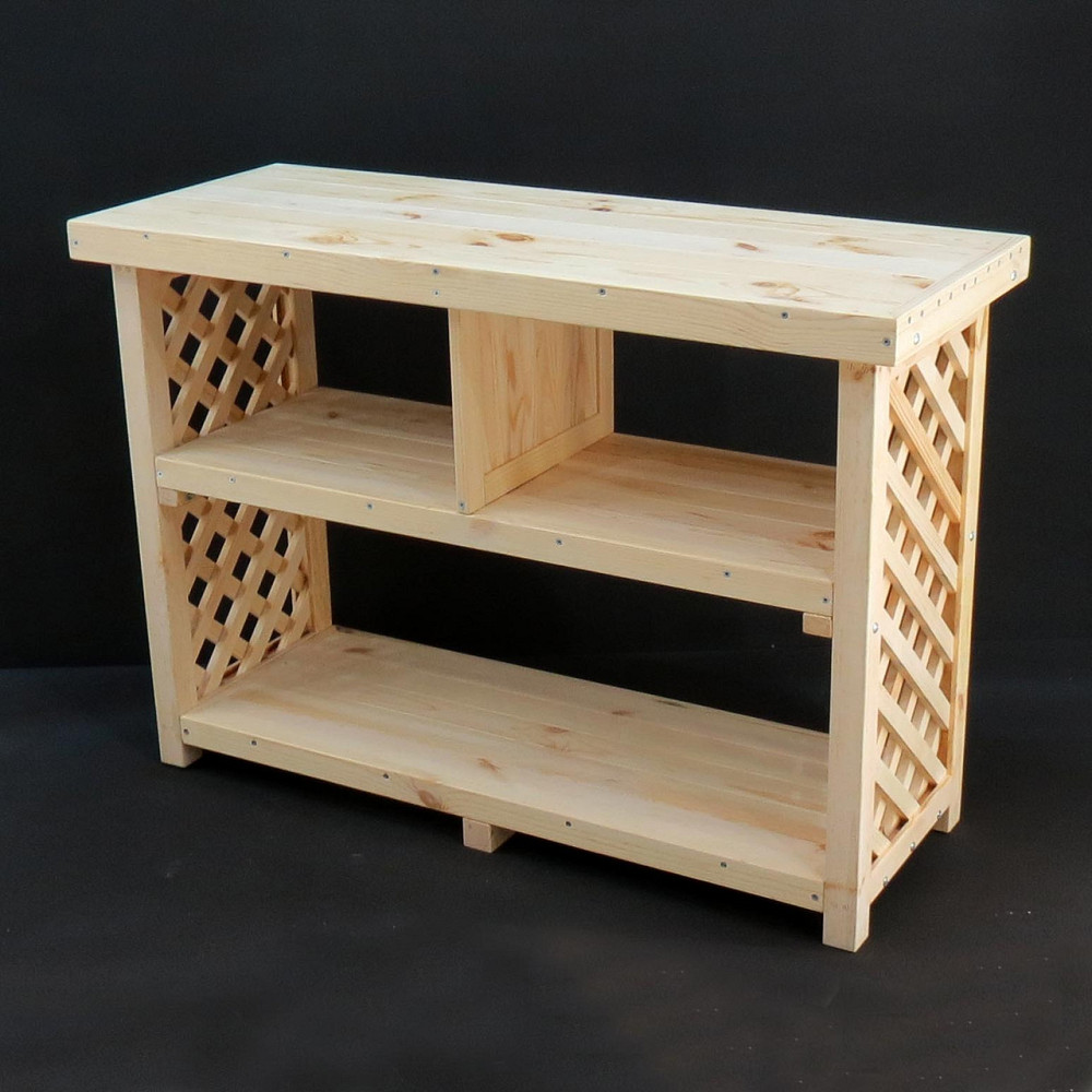 Дровница деревянная 