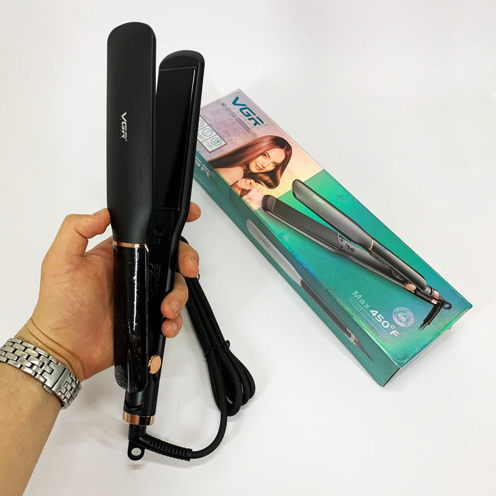 Праска для видалення посічених кінчиків VGR V-519S, Плойка гофре для волосся Щипці волосся SJ-55 Львів - фото 1