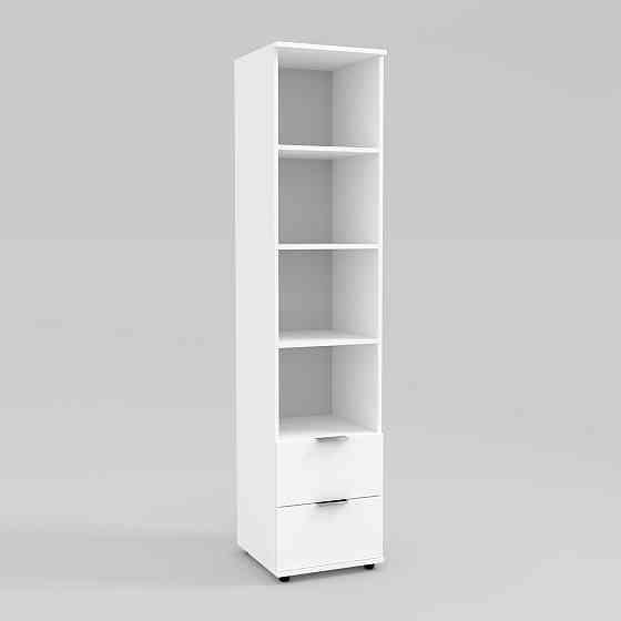 Пенал з полицями та шухлядами Ketrin К-3, Білий, 420/425/1880 Львів