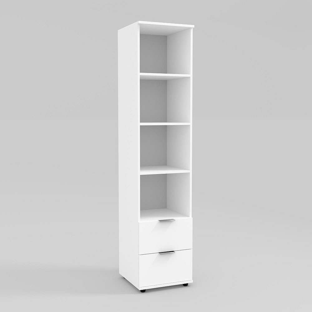 Пенал з полицями та шухлядами Ketrin К-3, Білий, 420/425/1880 Львів - фото 1