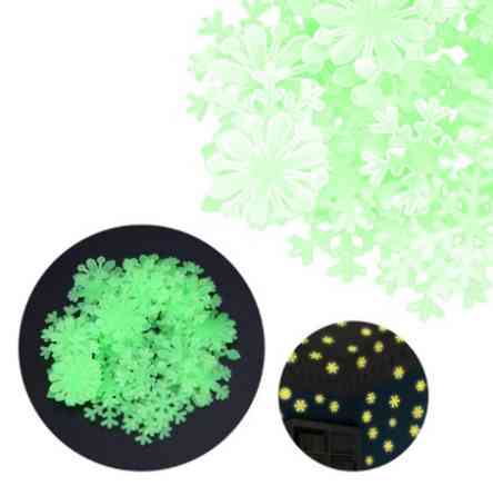 Снежинки новогодние 48 штук 3 см салатовый Киев