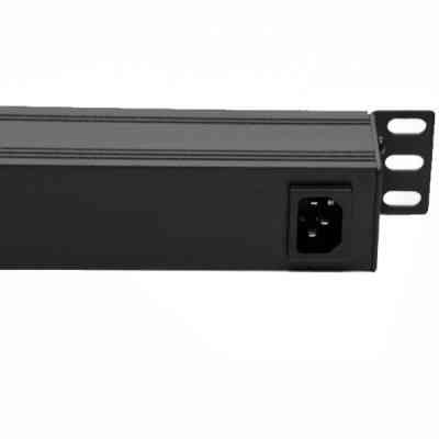 Силовой блок Eserver 19" 9 розеток, без выкл., без кабеля, алюм. корпус, 16А (WT-2261A-GER-9WAY-WO) Винница