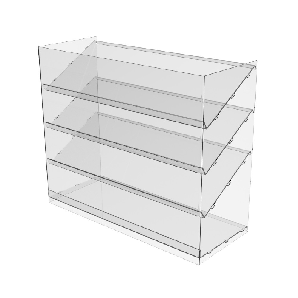 Підставка вітрина EKOSTAR 4 полиці 500х200х420 Київ - фото 6