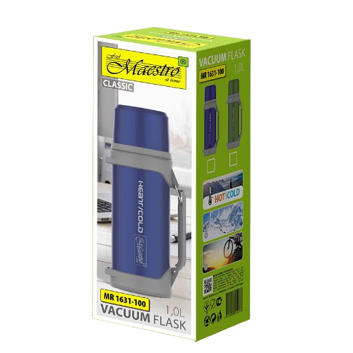 Термос 1000 мл Maestro MR-1631-100-GREEN Житомир