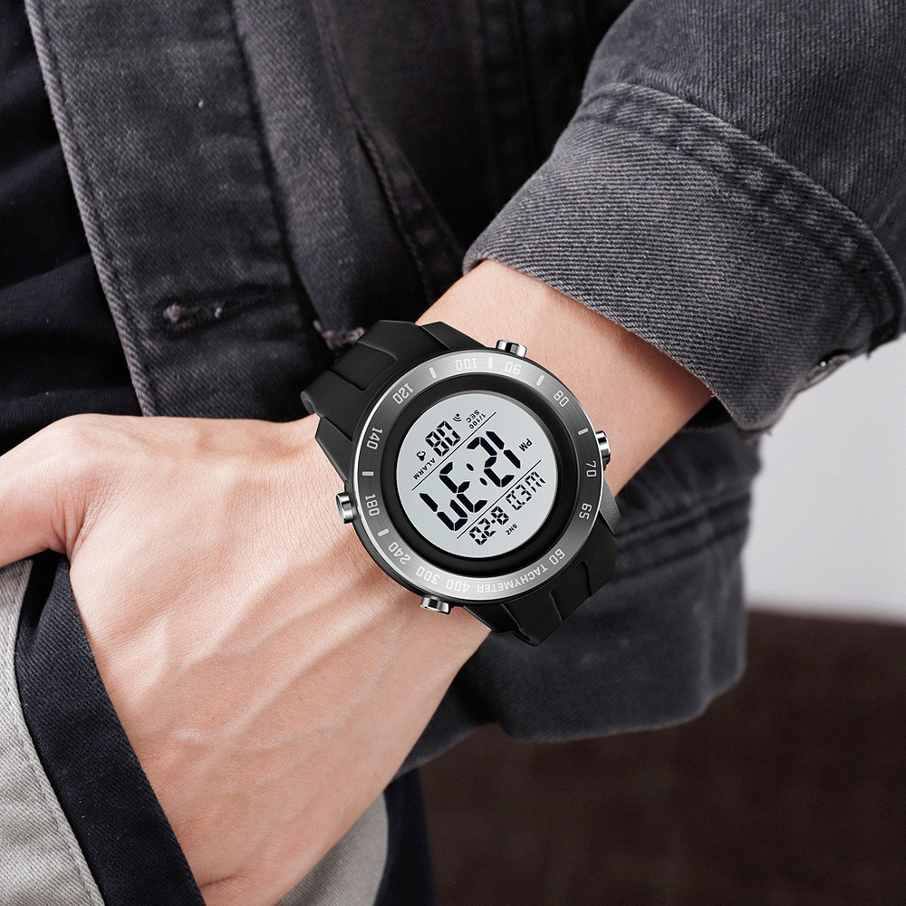 Skmei 1524BKWT Black-White SBR Киев - изображение 3