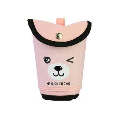 Пенал Cool For School підставка 1 відділення Рожевий (B-8695-pink) Вінниця